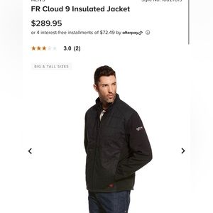 Ariat FR cloud 9 insulated jacket